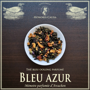 Bleu azur thé bleu oolong