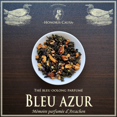 Bleu azur thé bleu oolong