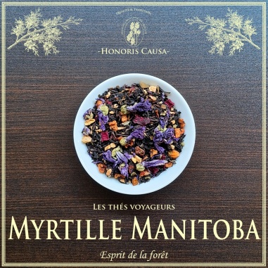 Myrtille Manitoba, thé noir parfumé