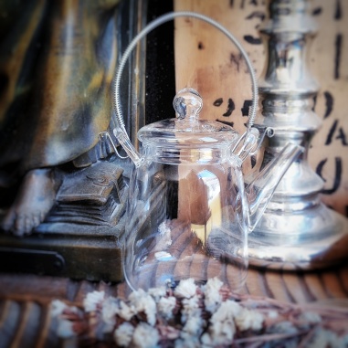 Théière palais pourpre verre 0,35L