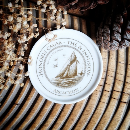 Coupelle à sachet / sous-tasse Arcachon