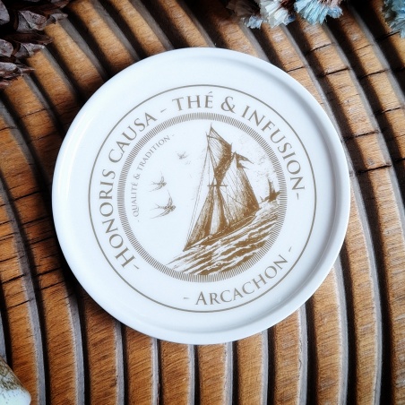 Tasse à couvercle "Ville d'hiver"