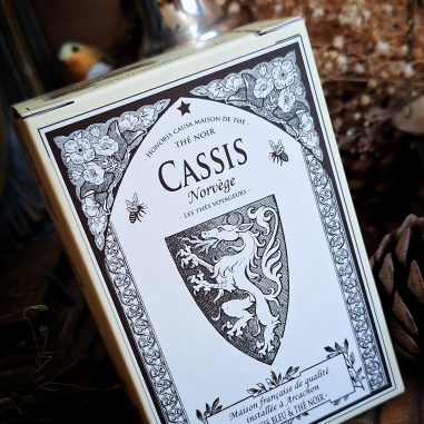 Cassis de Norvège, thé noir sachets individuels