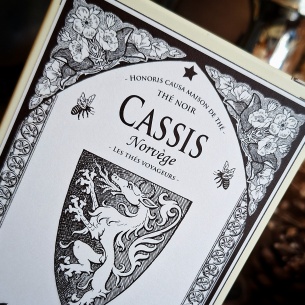Cassis de Norvège, thé noir sachets individuels 2