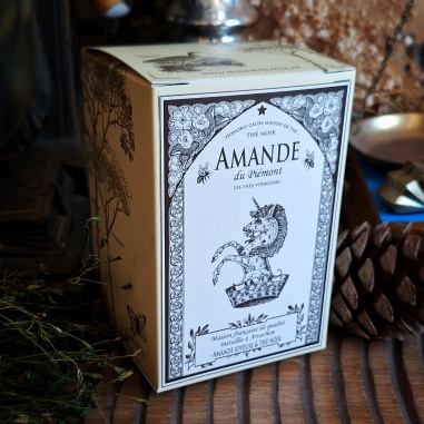 Amande du Piémont, thé noir sachets individuels