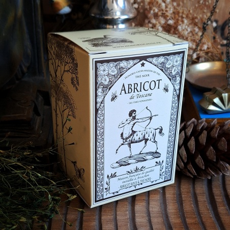 Abricot de Toscane, thé noir sachets individuels