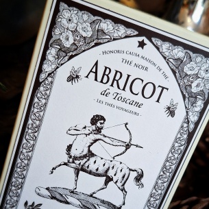 Abricot de Toscane, thé noir sachets individuels 2