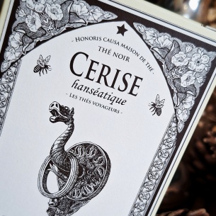 Cerise hanséatique, thé noir sachets individuels 2