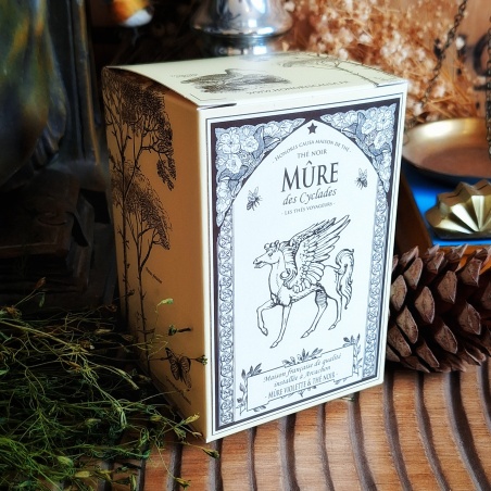 Mûre des Cyclades, thé noir sachets individuels
