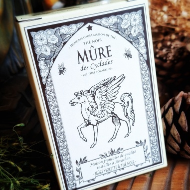 Mûre des Cyclades, thé noir sachets individuels Mûre des Cyclades, thé noir sachets individuels