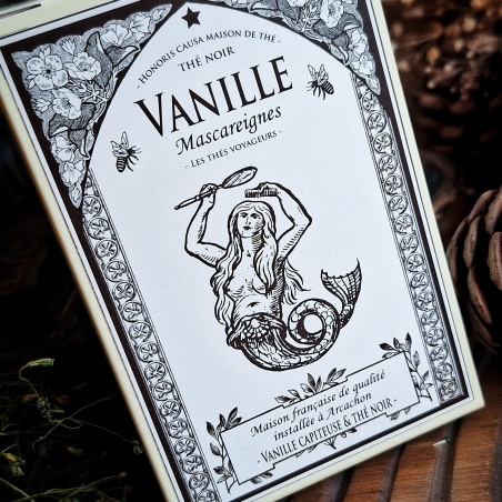 Vanille Mascareignes, thé noir sachets individuels