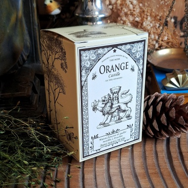 Orange de Castille, thé noir sachets individuels