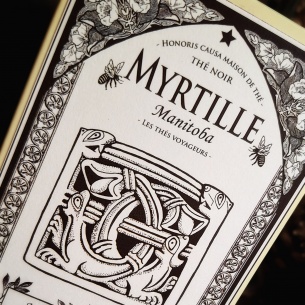 Myrtille Manitoba, thé noir sachets individuels 2