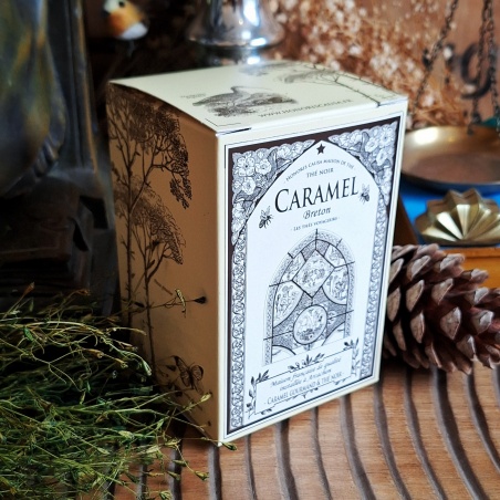 Caramel breton, thé noir sachets individuels