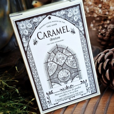 Caramel breton, thé noir sachets individuels Caramel breton, thé noir sachets individuels