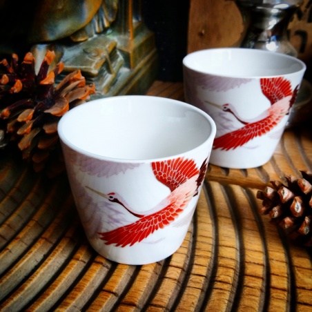 TASSE BASSE VOL DE GRUES