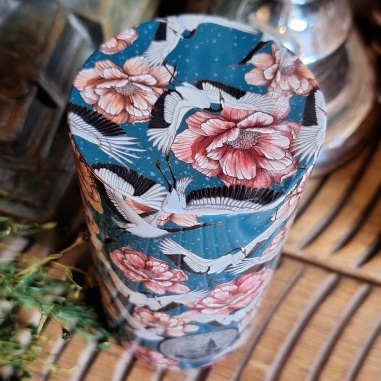 Boîte Tsuru (La grue), métal 100gr