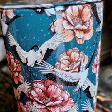 Boîte Tsuru (La grue), métal 100gr