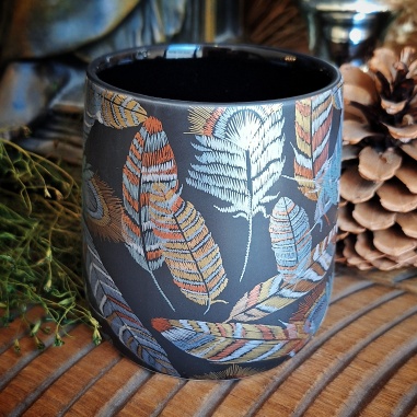 Tasse Chamane (plumes)