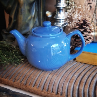 Théière Galway, 1,2L bleu océan