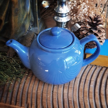 Théière Galway, 1,2L bleu océan