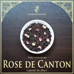 Rose d'ivoire de Canton, thé noir