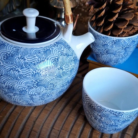 Service à thé Nami (la vague)