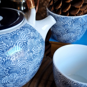 Service à thé Nami (la vague) 2