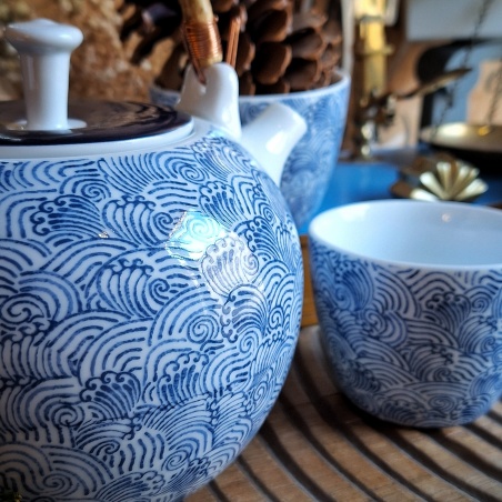 Service à thé Nami (la vague)