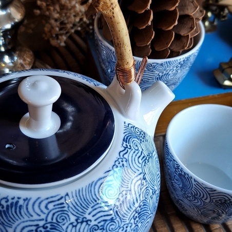 Service à thé Nami (la vague)