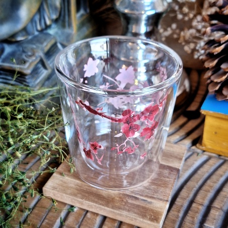 Verre à thé "Temple de cinabre"