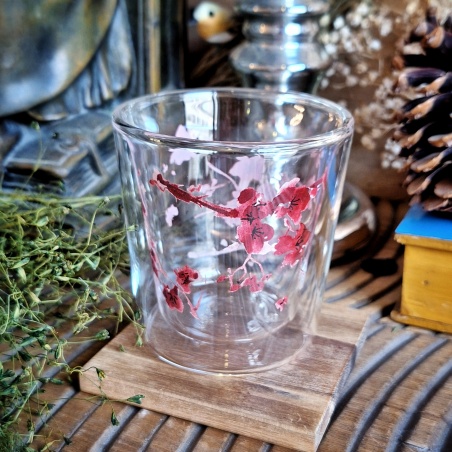 Verre à thé "Temple de cinabre"