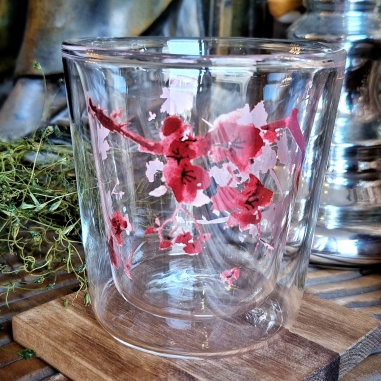 Verre à thé "Temple de cinabre"