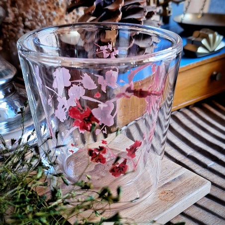 Verre à thé "Temple de cinabre"