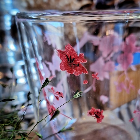 Verre à thé "Temple de cinabre"