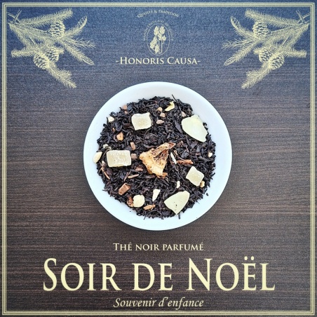 Soir de noël, thé noir