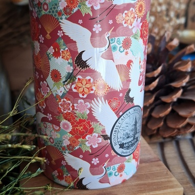 Boîte Sagi (Le héron), métal 100gr Boîte Sagi (Le héron), métal 100gr