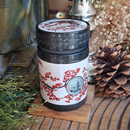 Boîte Ume (Le prunier), métal 100gr