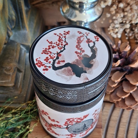 Boîte Ume (Le prunier), métal 100gr