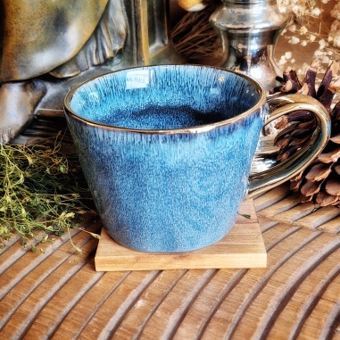 Tasse constellation bleu nuit