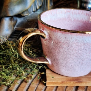 Tasse constellation rose nacre 2