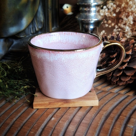 Tasse constellation rose nacre
